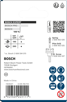 BoschEXPERT 金属板孔锯 61 x 5 毫米.